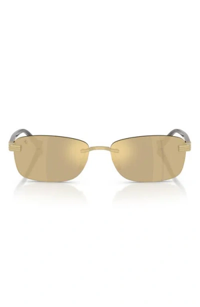 Ferrari 58mm Pillow Sunglasses