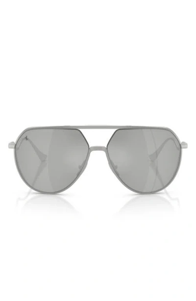 Ferrari 59mm Polarized Pilot Sunglasses In Pink