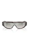 Ferrari Oversized Frame Sunglasses In Grey