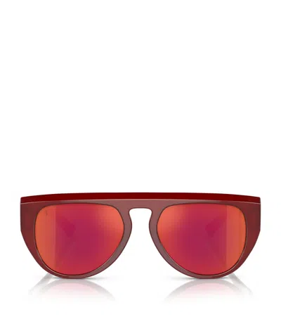 Ferrari Acetate Fh2005u Sunglasses In Red