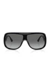 Ferrari Oversized Frame Sunglasses In Black