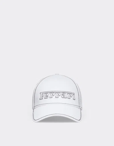 Ferrari Baseball Cap With  Logo