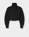 Ferrari Bomber Jacket In Comfort Wool In Black