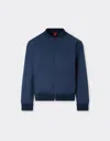 Ferrari Bomber Jacket In Cotton Gabardine