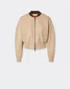 Ferrari Bomber Jacket In Nappa And Suede