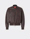 Ferrari Bomber Jacket In Nappa And Suede