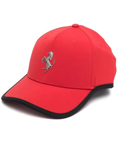 Ferrari Cappello Con Logo In 98 Red