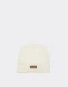 Ferrari Cashmere Beanie In Brown
