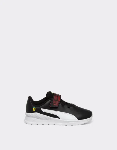 Ferrari Children's Puma For Scuderia  Anzarun Trainers In Black