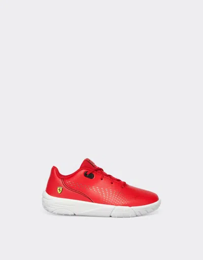 Ferrari Children's Puma For Scuderia  Drift Cat Decima Shoes In Rosso Corsa