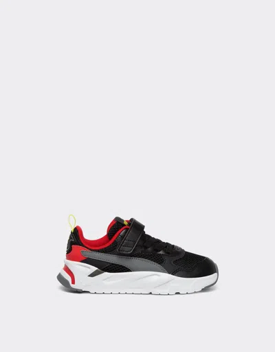 Ferrari Children's Puma For Scuderia  Trinity Trainers In Black