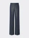 Ferrari Chinos In Denim Effect Tricotine
