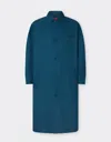 Ferrari Coat In Iridescent Nylon Twill