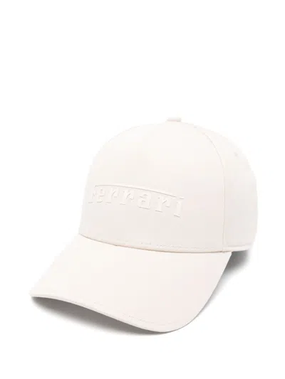 Ferrari Cotton Hat In Sand