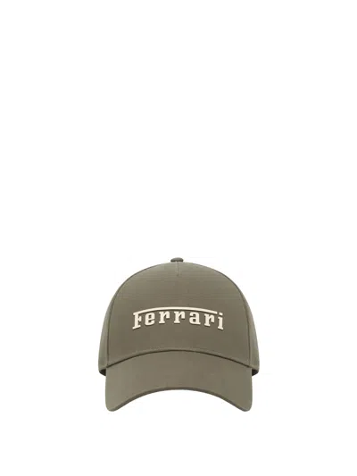Ferrari Cotton Hat In Sand