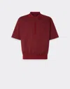 Ferrari Cotton Polo Shirt With 7x7 Check Motif
