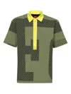 Ferrari Cotton Polo Shirt In Yellow