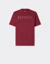 Ferrari Cotton T-shirt With  Logo