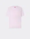 Ferrari Cotton T-shirt With  Logo In Purple