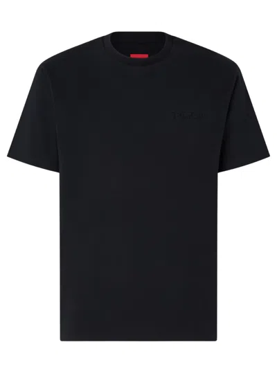 Ferrari Cotton T-shirt In Black