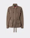 Ferrari Denim Jacket In Brown