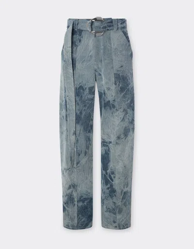 Ferrari Denim Trousers In Blue