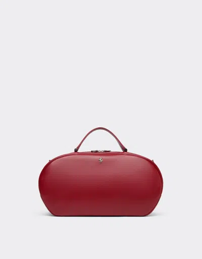 Ferrari Dino Bowling Bag Soft In Red