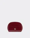 Ferrari Dino Glossy Leather Card Holder