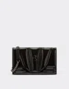 Ferrari Gt Bag In Patent Leather With Chain In Black