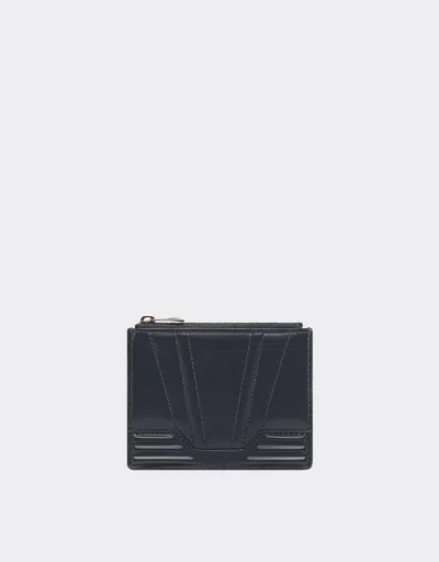 Ferrari Gt Card Holder With Six Compartments In Navy
