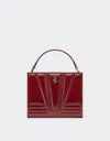 Ferrari Gt Micro Shiny Leather Tote Bag