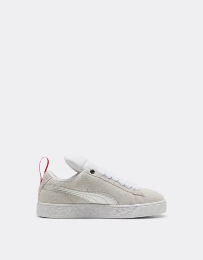 Ferrari Style Suede Xl Trainers By Puma In Optical White