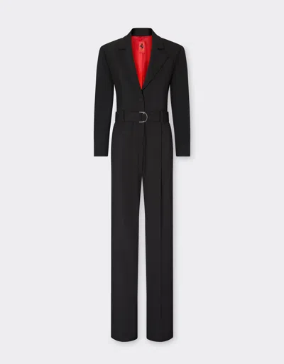 Ferrari Suit In Comfort Wool In Black