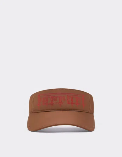 Ferrari Visor For The 2026 Monaco Grand Prix In Brown