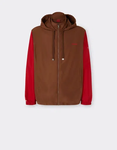 Ferrari Windbreaker For The 2026 Monaco Grand Prix In Brown