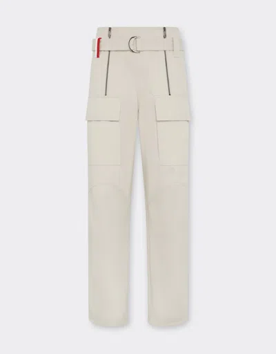 Ferrari X Charles Leclerc Cargo Trousers In Sand
