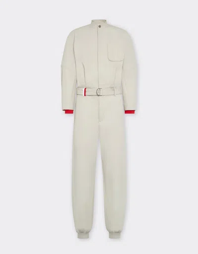 Ferrari X Charles Leclerc Cotton Jumpsuit