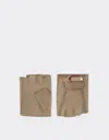 Ferrari X Charles Leclerc Suede Fingerless Driving Gloves