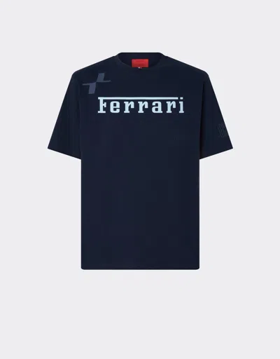 Ferrari X Charles Leclerc T-shirt With  Logo