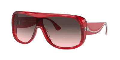 Ferrari Frau Sunglass Fh2006u In Rosa Verlauf Rot