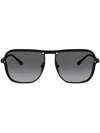 Ferrari Pilot-frame Sunglasses In Schwarz