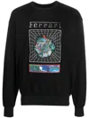 FERRARI GRAPHIC-PRINT COTTON SWEATSHIRT