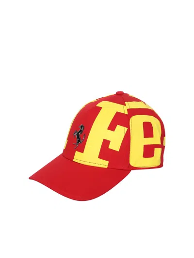 Ferrari Hats In Red