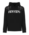Ferrari Hooded Sweater In Black