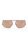 Ferrari Injected Fh1008 Sunglasses In Grey