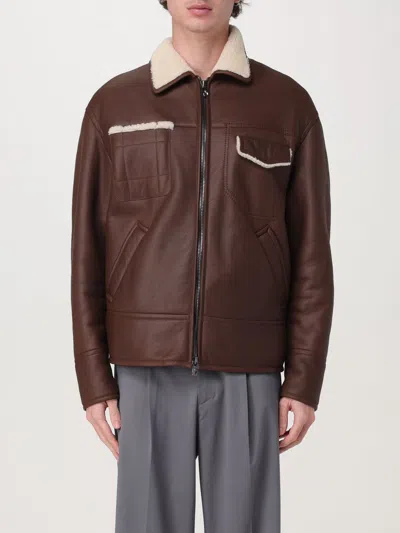 Ferrari Jacket  Men Color Brown In Braun