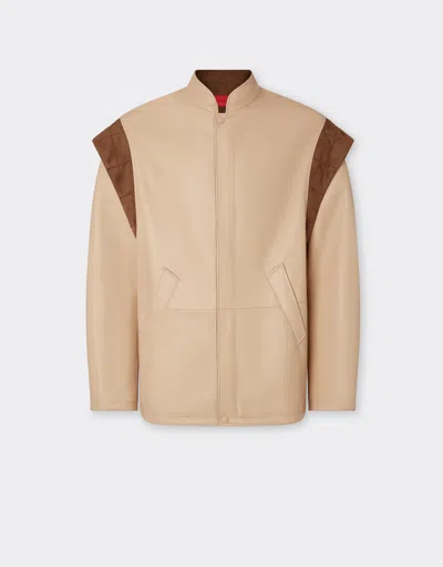 Ferrari Jacket In Semi-matte Nappa Leather