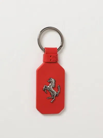 Ferrari Keyring  Men Color Red