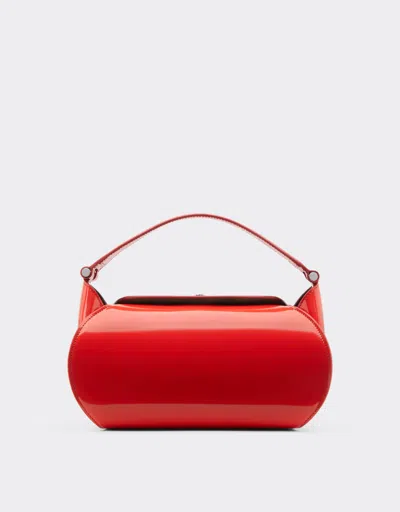 Ferrari La  Dino Top Handle Bag In Red