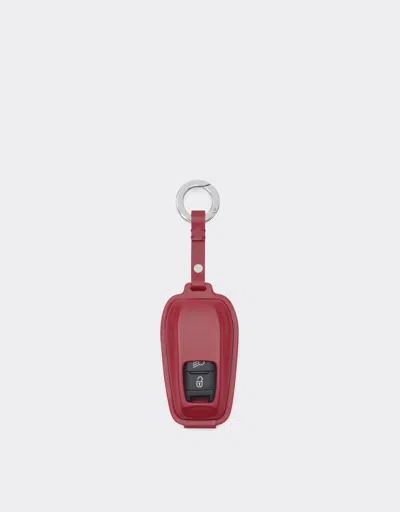 Ferrari Leather Key Ring With  Logo